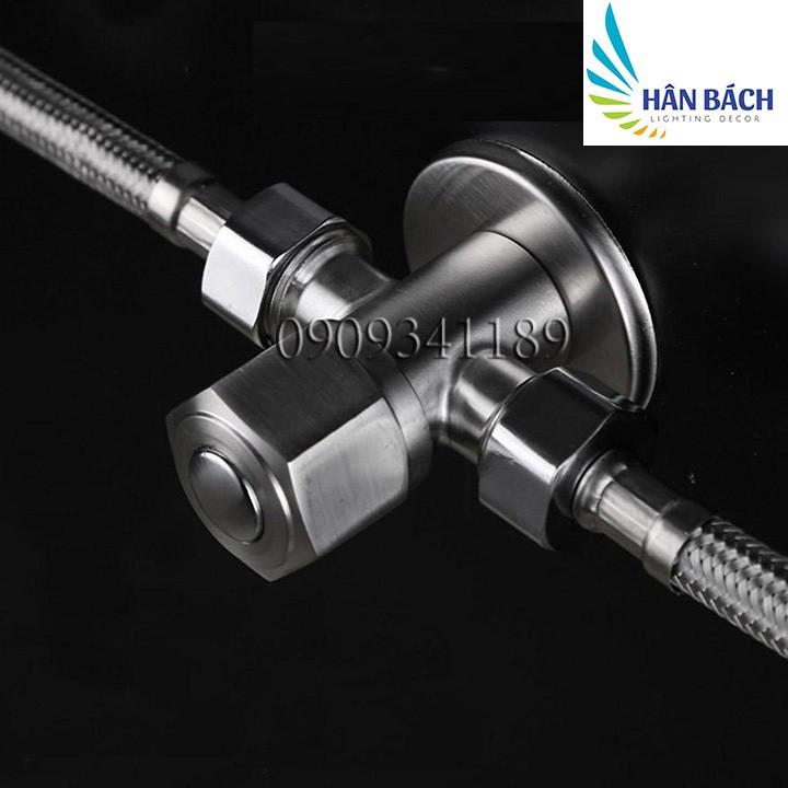 Van T chia nước bồn cầu - Chất liệu inox 304