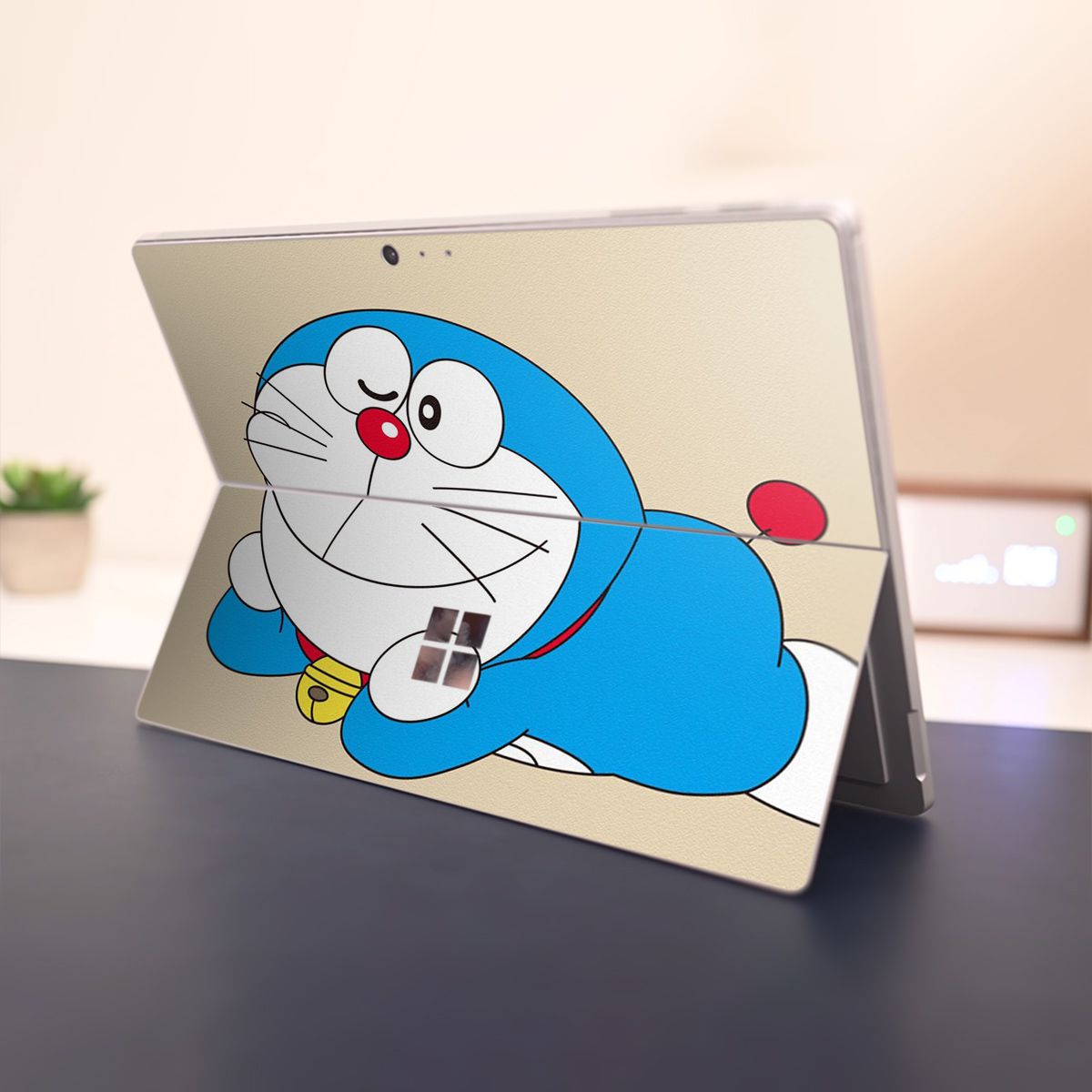 Skin dán hình Doraemon cho Surface Go, Pro 2, Pro 3, Pro 4, Pro 5, Pro 6, Pro 7, Pro X