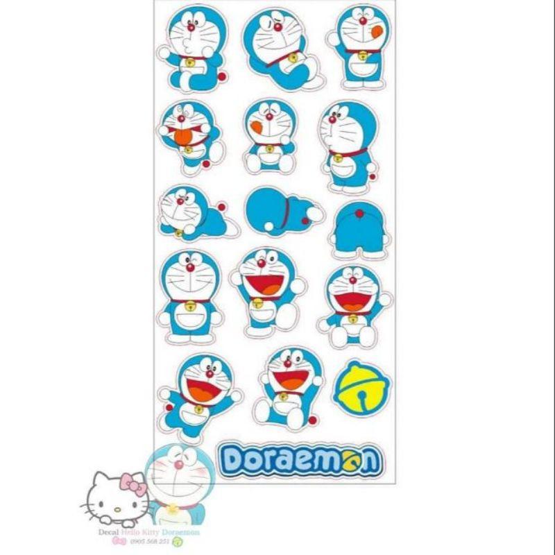 DECAL DÁN DOREMONDORAEMON HOUSE