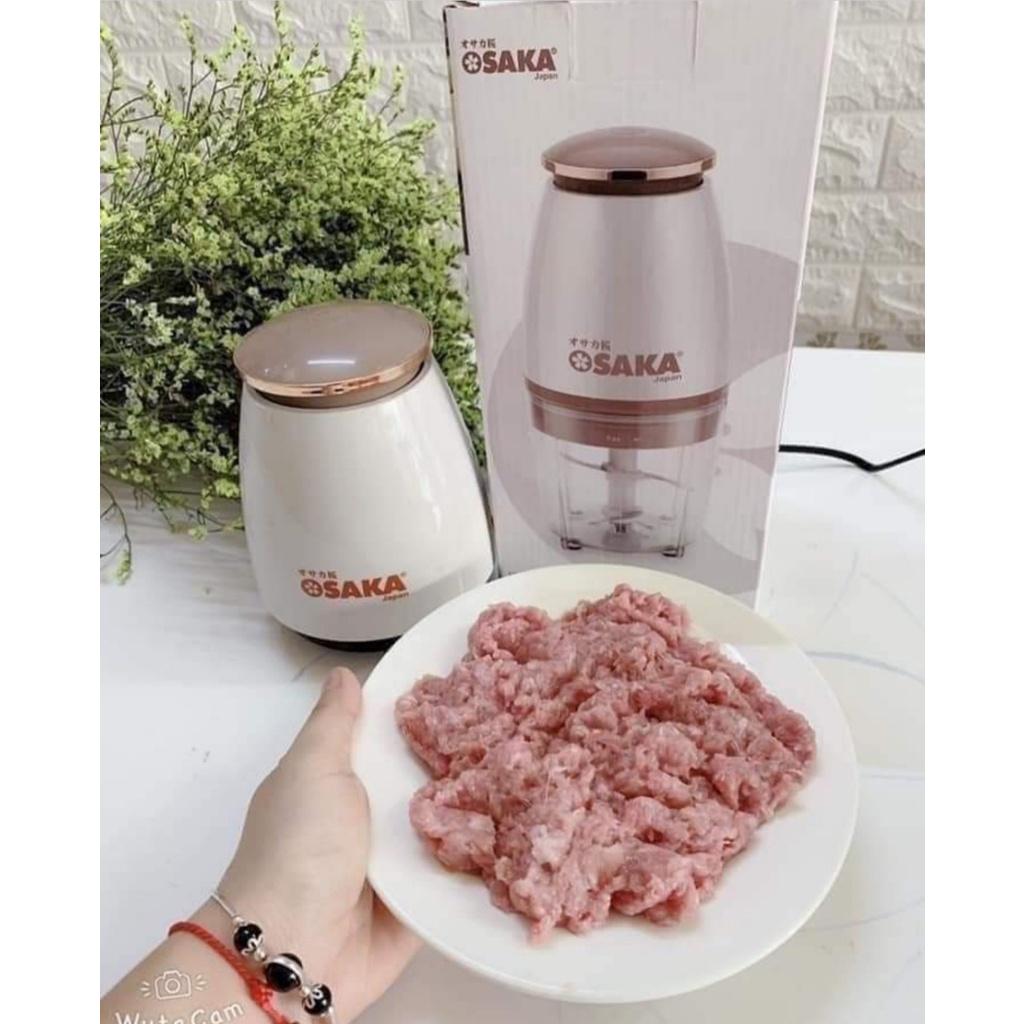 Máy xay Osaka Japan Model Mới, Máy Xay Sinh Tố Cầm Tay Mini Đa Năng 350W HOT, Máy Xay Thịt Xay Đá