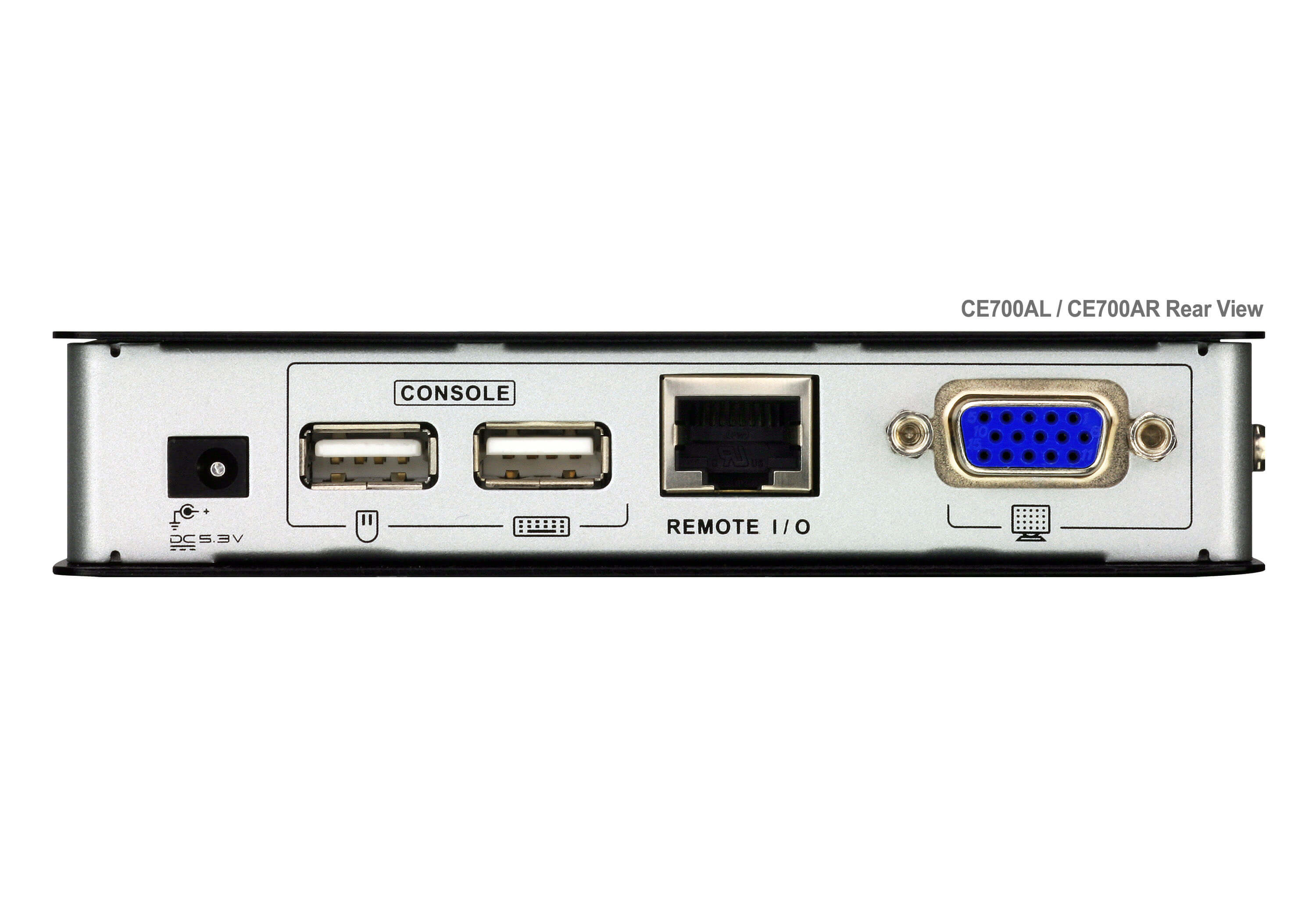 Bộ kéo dài KVM Aten CE700A KVM Extender 150 mét qua cáp mạng cat5e/cat6, chuẩn USB, độ phân giải 1920 x 1200@60Hz cho phép truy cập vào hệ thống máy tính ở cách xa tới 150 mét  - Hàng chính hãng