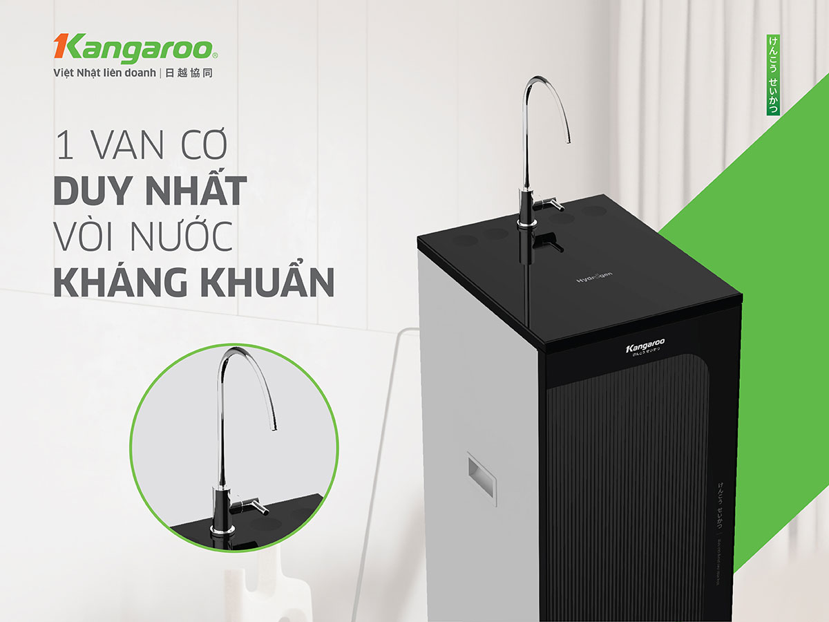 Máy lọc nước hydrogen Kangaroo Infinity KG100HC2 – 10 lõi, Mẫu 2024 - Hàng chính hãng