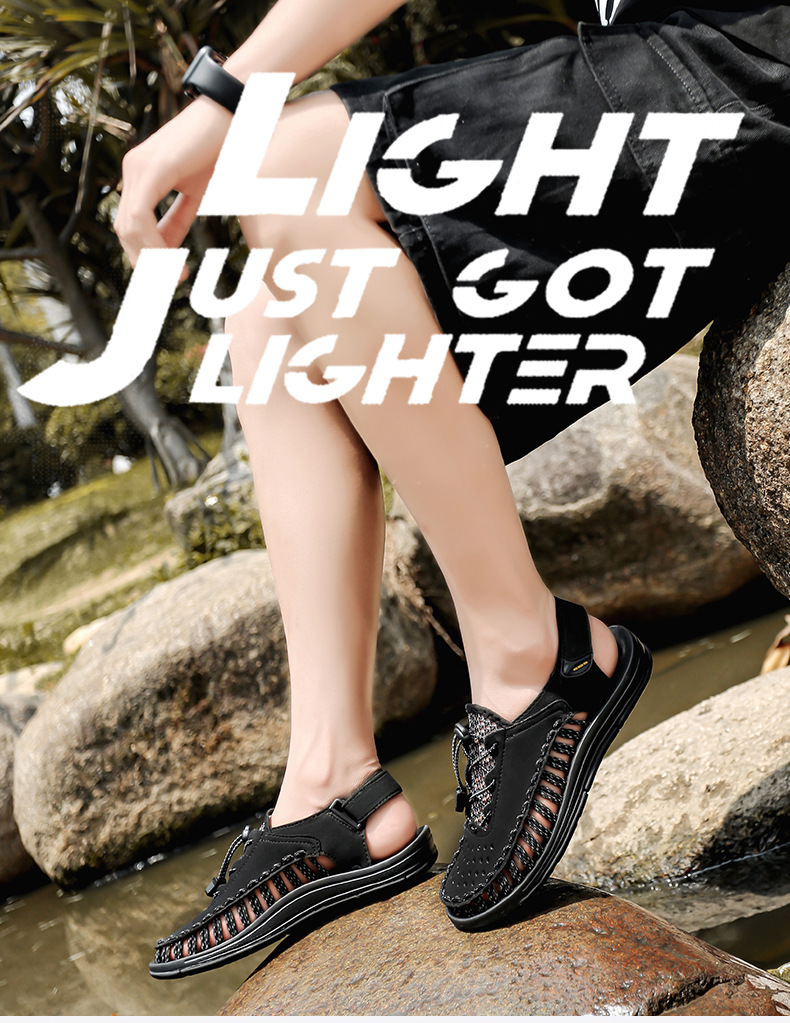 Giày Sandal nam cao cấp kiểu dáng mới – GSDNA09
