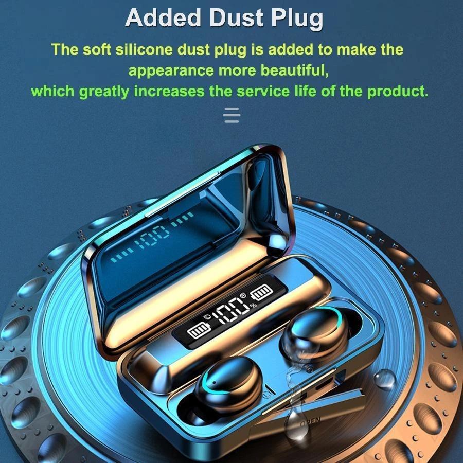 Tai Nghe Nhét Tai Không Dây Bluetooth 5.0 TWS F9-5C TZUZL F9 Chống Thấm Nước