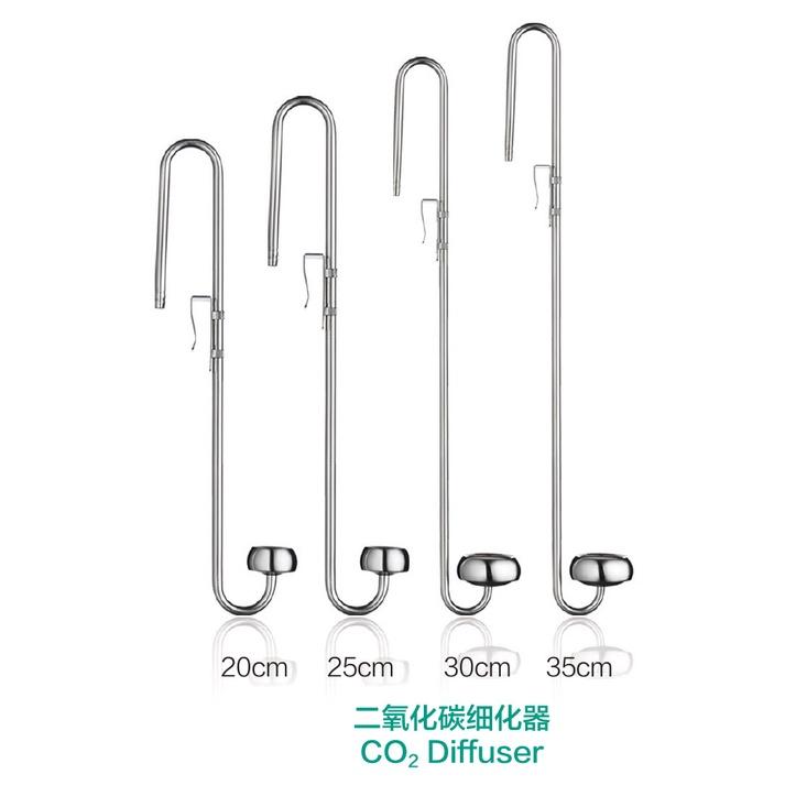 CHIHIROS STAINLESS STEEL STAND CO2 DIFFUSER - SỦI CO2 CHIHIROS INOX 30cm