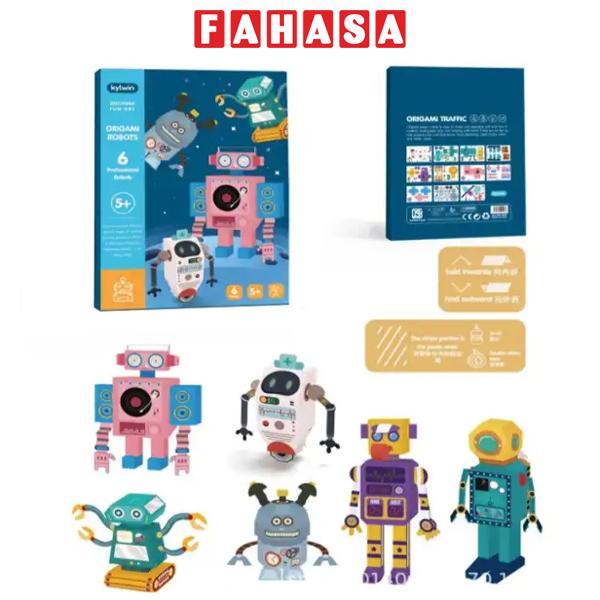 Đồ Chơi Giấy Gấp Thủ Công Robot Origami - Kylwin KW-4006
