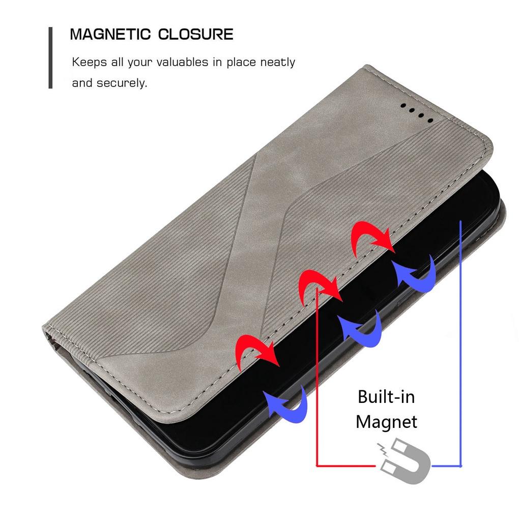 Ốp lưng kiểu ví họa tiết dập nổi cho điện thoại Google Pixel 6 Pro