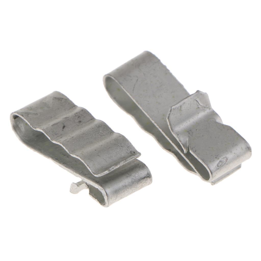 100 Pack Solar Panel Cable Clip Stainless Steel Clips PV Wire to Solar Panel