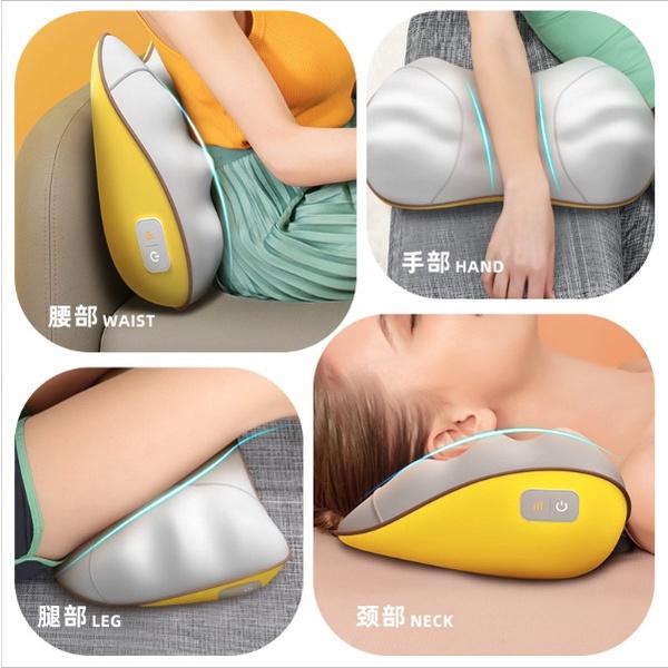 Gối Tựa Lưng Massage Pin Sạc 3 Chế Độ Thông Minh Maxalation Art - hàng cao cấp