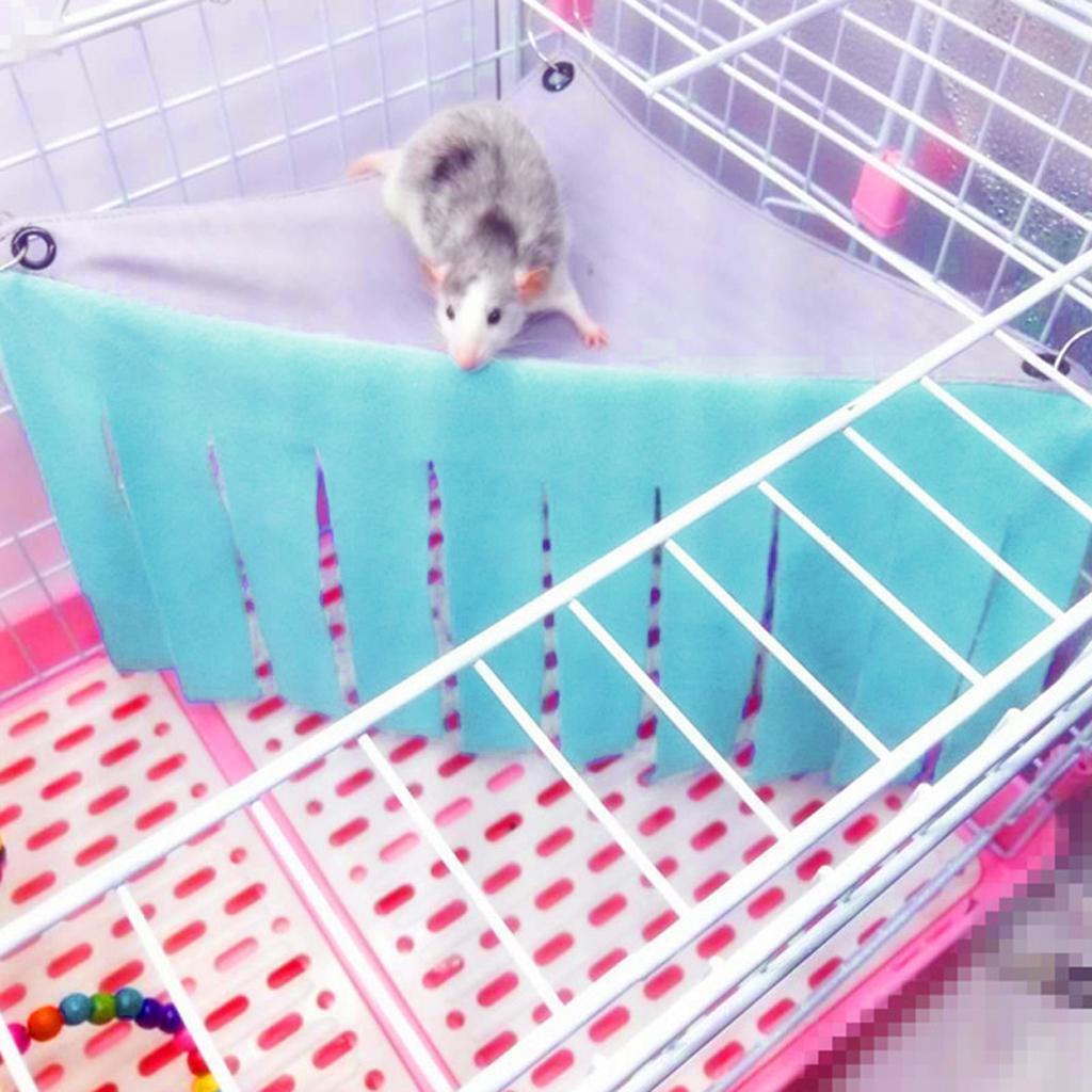 Soft Hamster Hammock Small Animal Hamster Bed Nest for Small Pet