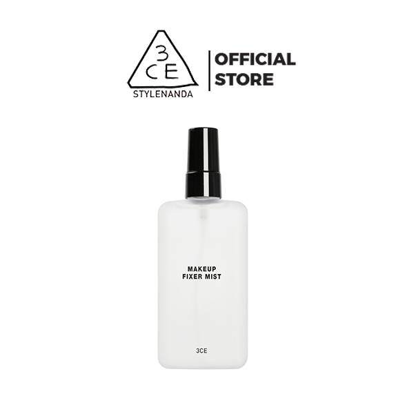 Chai Xịt Cố Định Lớp Trang Điểm 3CE MAKEUP FIXER MIST Không Nhũ 100ml