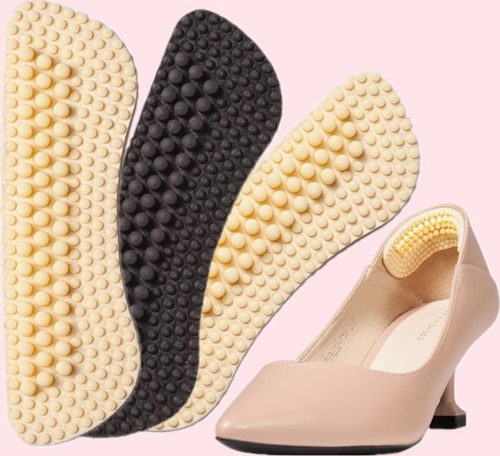 Miếng Lót Giày 4d Tiện Dụng Heel Liner 9.3x2.5cm-Giao Màu Ngẫu Nhiên