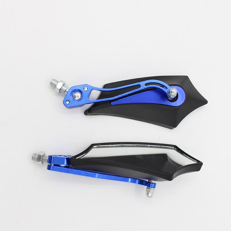 Phong cách mới nhất xe máy mới gương chiếu hậu ô tô điện thanh nhôm sửa đổi gương phản xạ thông minh ma lửa gương chiếu hậu ô tô