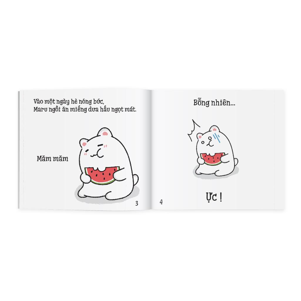 Ehon Combo 6 cuốn cùng bé yêu lớn khôn - Maru lớn rồi và Cảm xúc diệu kì - Bản Quyền