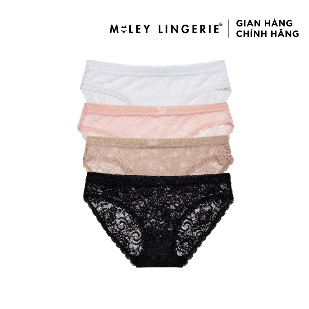 Bộ 4 quần lót nữ ren sexy Miley Lingerie FLS_06