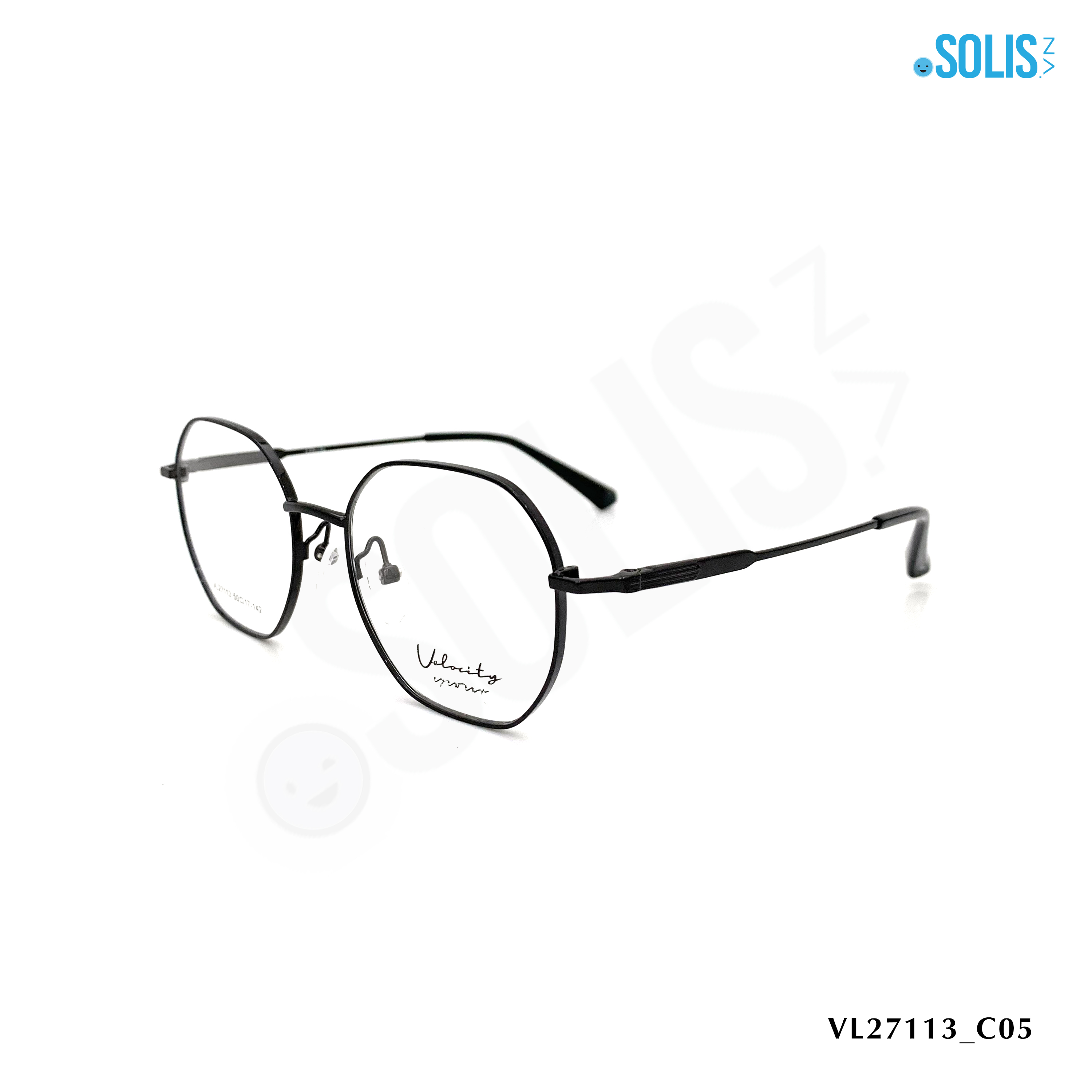 Gọng kính KL hiệu Velocity VL27113 - GỌNG KÍNH KIM LOẠI HIỆU VELOCITY VL27113 KÍCH THƯỚC 50-17-142