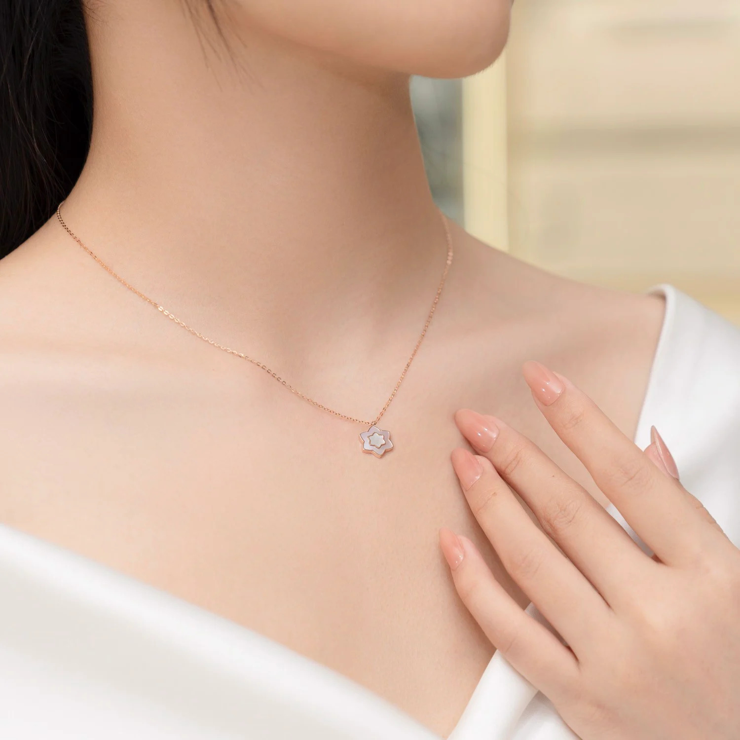 Dây Chuyền Vàng 18K DCZ006 Huy Thanh Jewelry