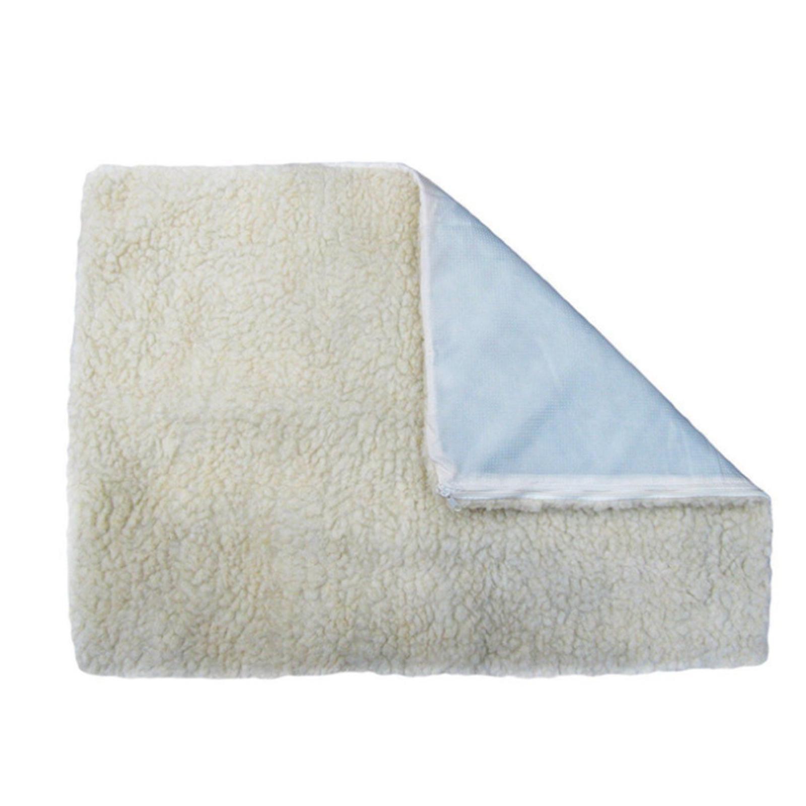 Foldable Warm Pet Blanket, Cat Sleeping Pad Washable, Bedding Cushion, Supplies Dog Mat Kennel, for Puppy Small Medium Rabbit Couch Travel