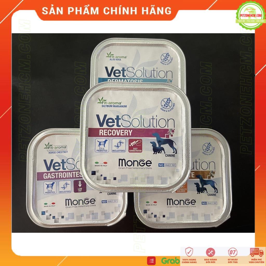 Pate Monge Italy 100g/150g  Thức ăn cho chó và mèo Pate Monge Vet Solution 100g/150g, chính hãng Ý - Renal&amp;Oxalate