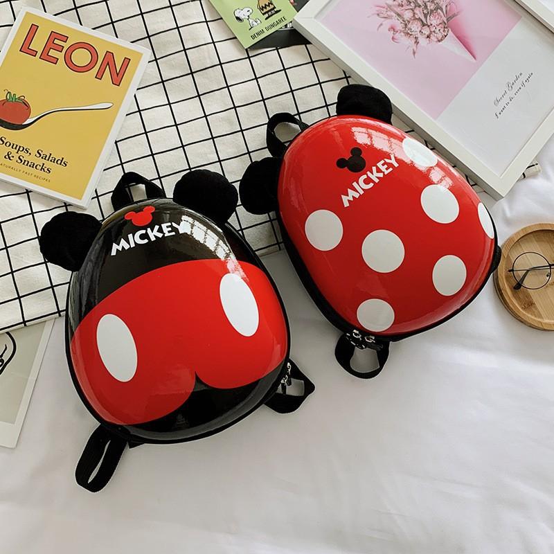 Ba Lô Đi Học Cho Bé Mầm Non &amp; Mẫu Giáo 2-6 Tuổi Mẫu Ba lô Trứng Mickey BLT25