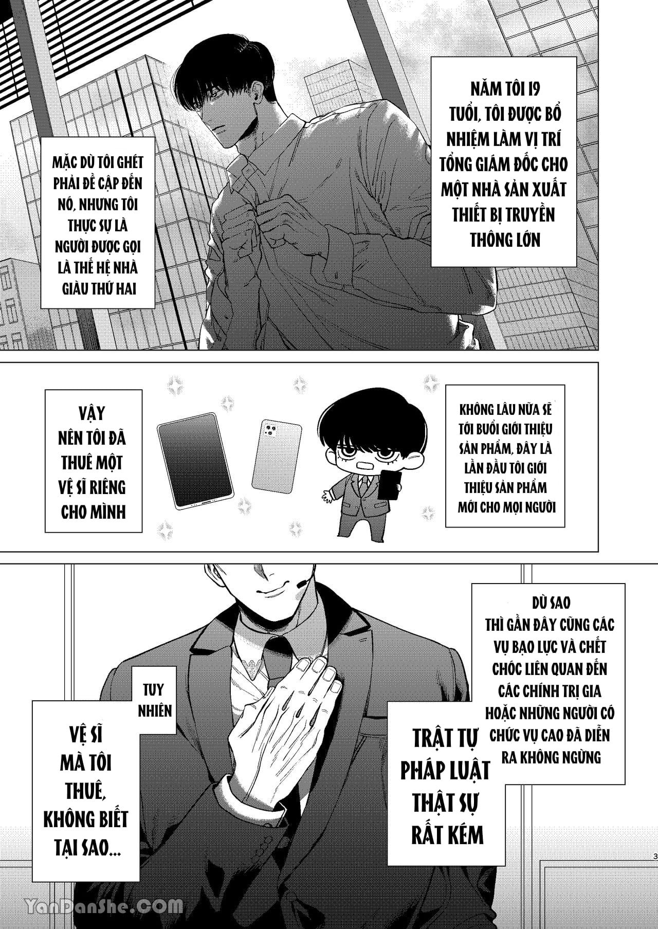 tôi được bảo vệ bởi một vệ sĩ chapter 1.1 2