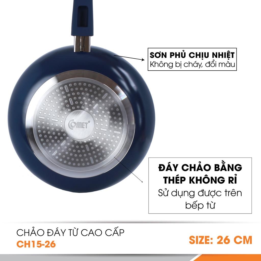 Chảo từ chống dính cao cấp Ceragold Comet CH15-20 - Màu Ngẫu Nhiên - Hàng Chính Hãng