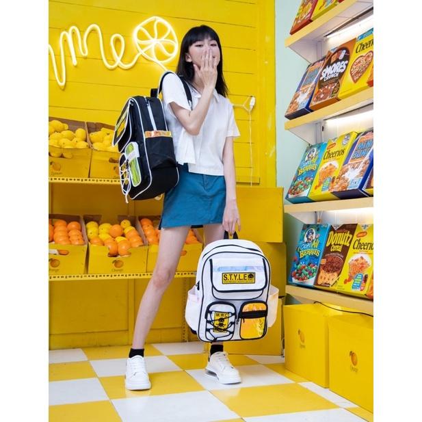 BALO VẢI CHỐNG NƯỚC ĐỰNG LAPTOP ĐỒ DÙNG CÁ NHÂN SIÊU TIỆN ÍCH HOT HIT BL- 1112