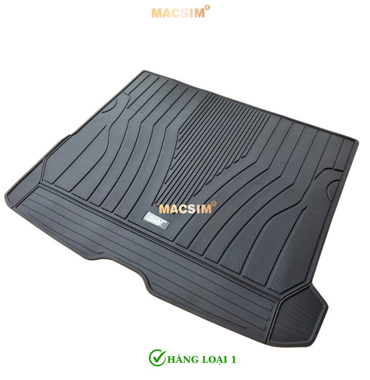 Hình ảnh Thảm lót cốp xe ô tô Mercedes GLC 2023+ nhãn hiệu Macsim 3W chất liệu TPE cao cấp màu đen