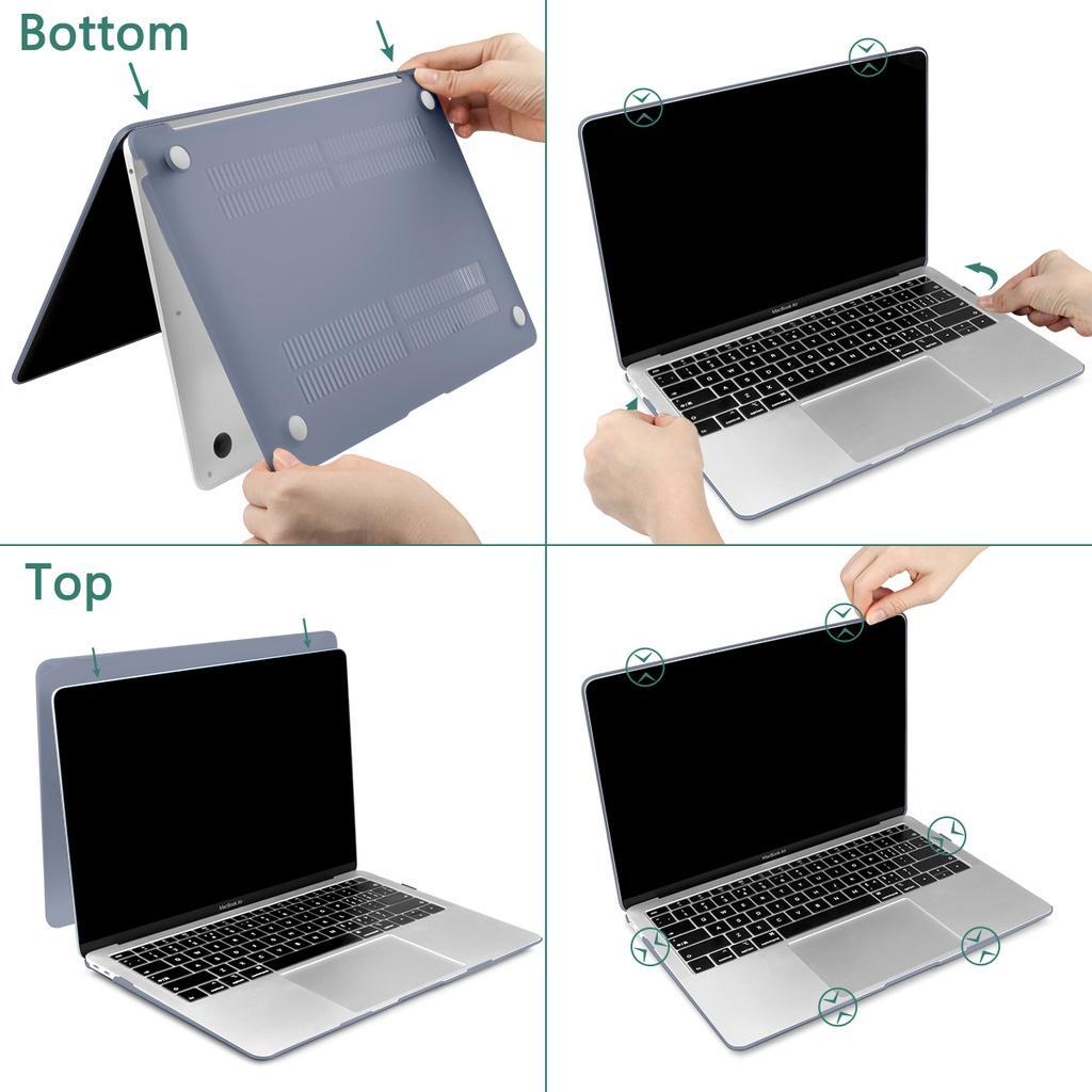 Ốp Điện Thoại Mặt Nhám Cho MacBook Pro 13 M2 M1 A2338 2020 Air13 M1 A2337 A2179 A1932 Retina A1708 A2251 A2289 A1989 A1706 2022