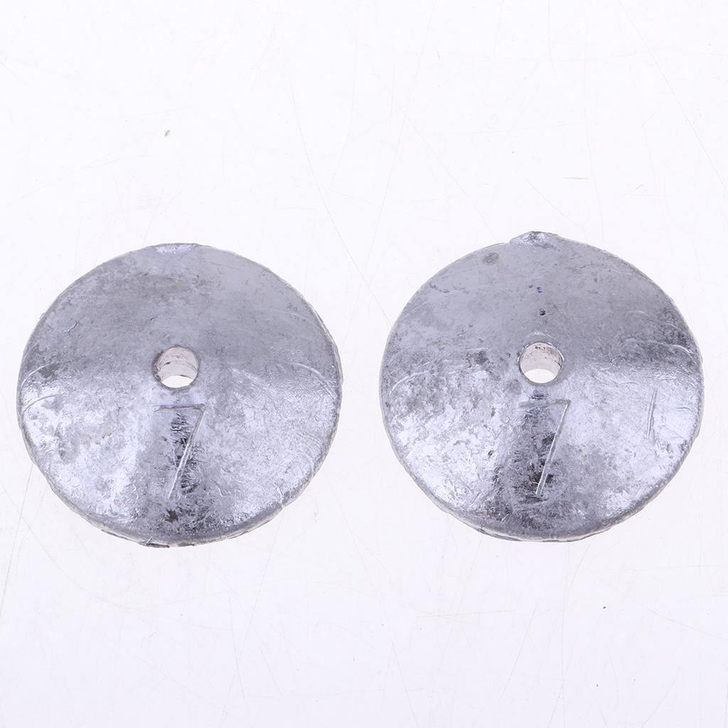 10Pcs/set Fishing Lead Weights Lead Fishing Sinker Weight for Any Waters 70g