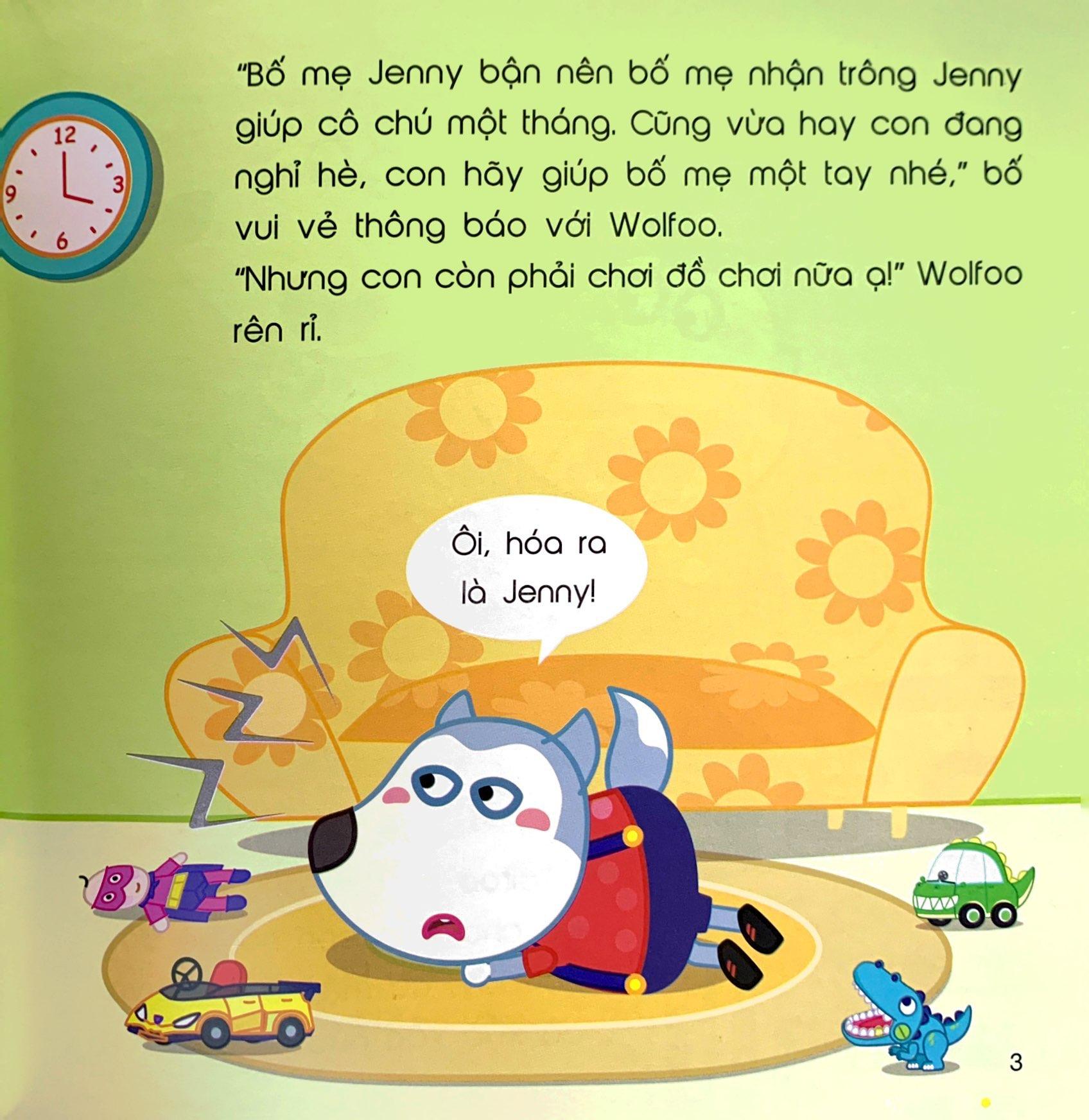 Combo Sách Wolfoo EQ - Vì Sao Tớ Không Nên (Bộ 4 Cuốn)