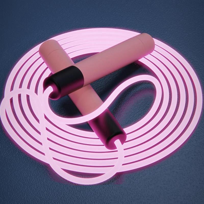 2.8M Có Thể Điều Chỉnh Đêm Phát Sáng Dây Nhảy Tập Thể Dục Nhảy Dây Đèn LED Cho Ngoài Trời Thể Dục Đào Tạo