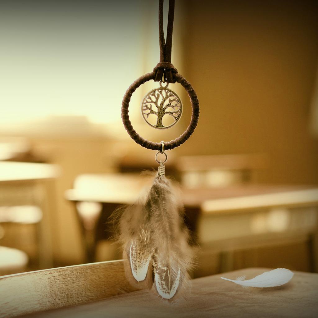 Handmade Dream Catcher Charm Pendant for Keyring Key Chain Car Hanging Decor