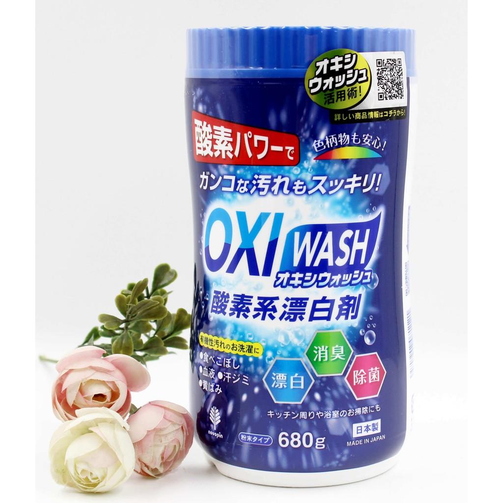 Bột Tẩy Trắng Oxi Wash 120g-680g, Hàng Nội Địa Nhật Bản