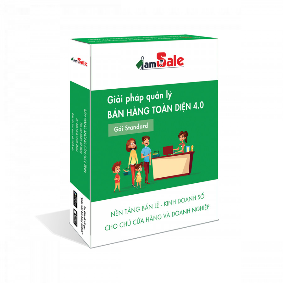 Phần mềm quản lý bán hàng IamSale Professional - 1 tháng