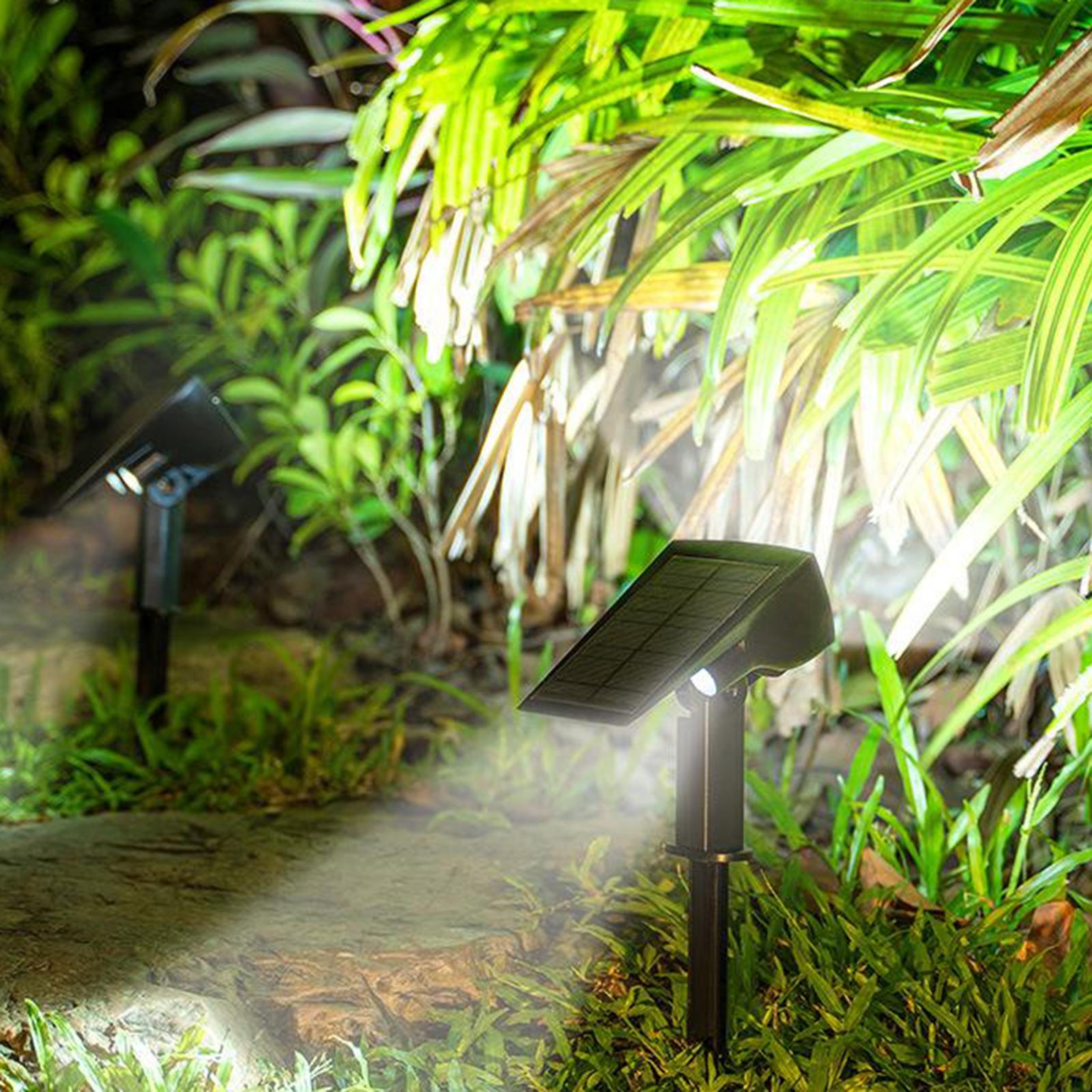 Solar Path Lights Outdoor 900LM High Lumen Landscape Path Lights for Patio, Yard, Lawn, Garden, IP65 Waterproof