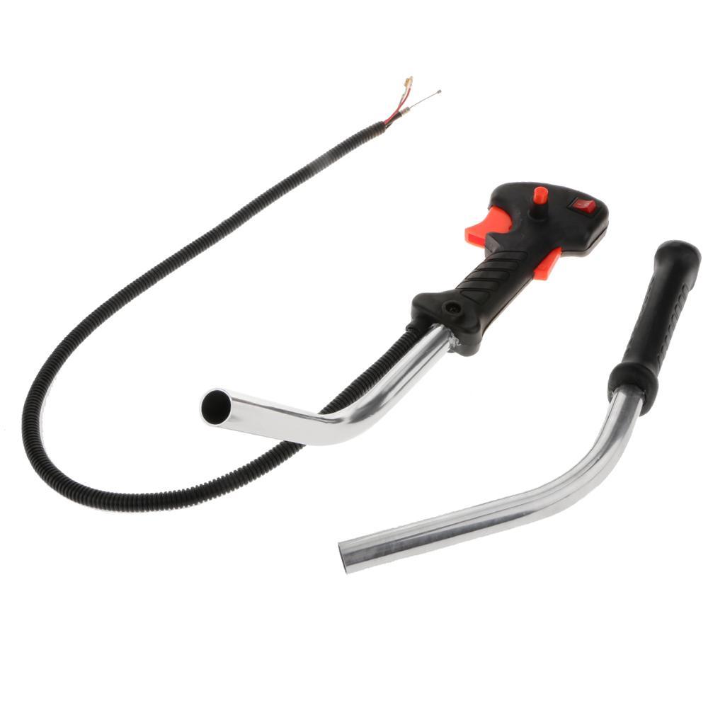 Universal Strimmer Brush Cutter Tube Handle Switch with Throttle Trigger Cable