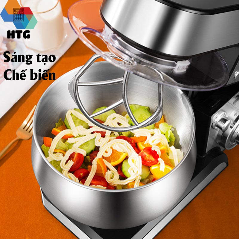 Máy trộn bột đánh trứng Sohef SC205E 3 đầu khuấy tiêu chuẩn, có tích hợp thời gian hẹn giờ khuấy và màn hình hiển thị thông minh mức khuấy, hàng chính hãng