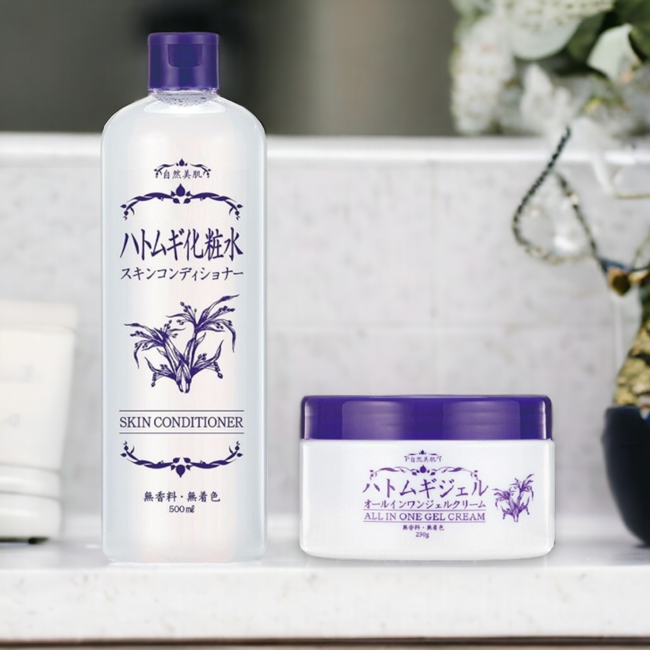 Nước Hoa Hồng Dưỡng Ẩm Sáng Mịn Da Hadakiri Hatomugi Conditioner 500mL