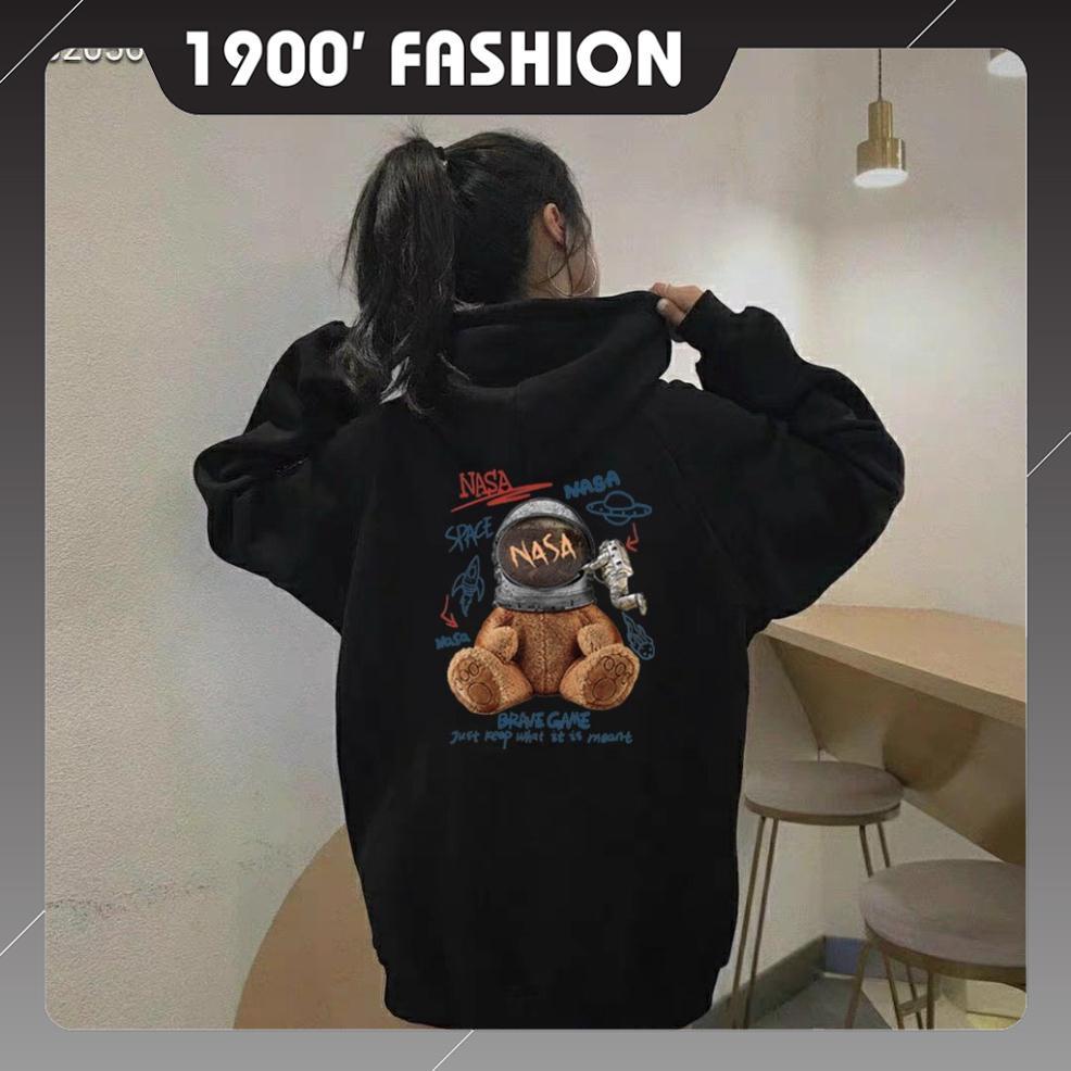 Áo Hoodie Nỉ NASA - Áo nỉ dày dặn, áo nỉ nam nữ đẹp, áo hoodie, áo đôi đẹp