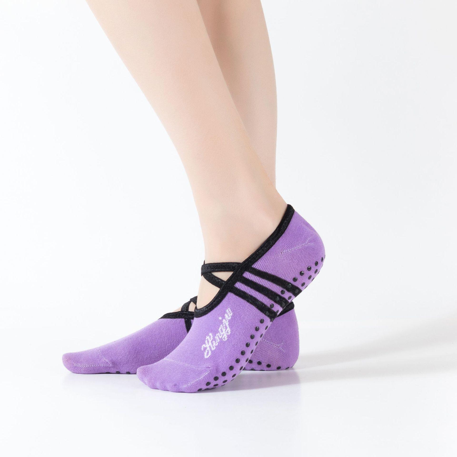 Phụ nữ không trượt tất Color: Light Purple Size: EUR 35-40 US 4.5-8.5
