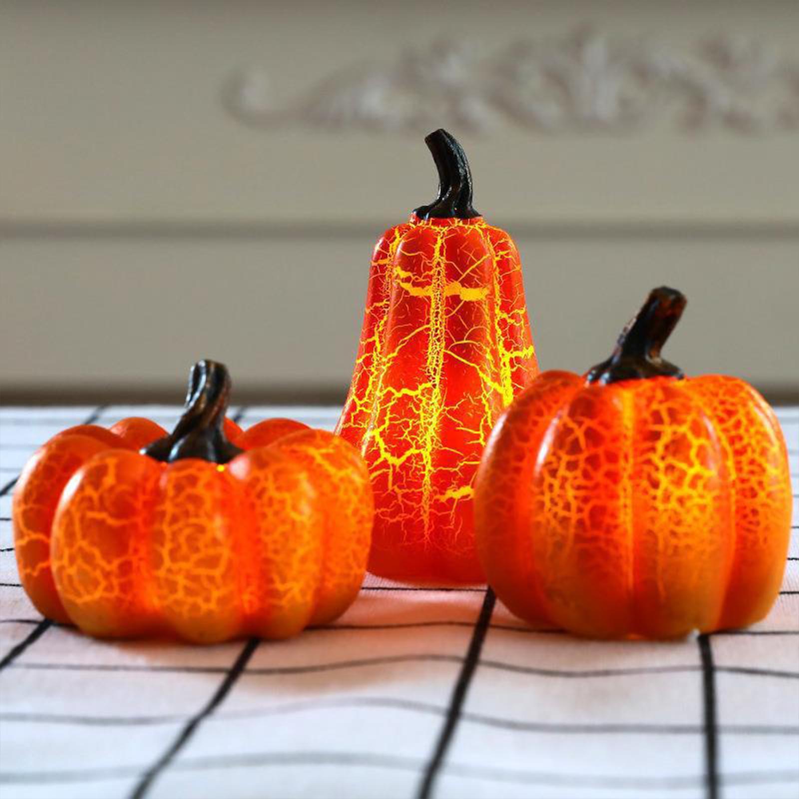 Fake Pumpkins Model Simulation Pumpkins Model DIY Harvest Decorative Realistic Artificial Vegetables for Halloween Fall Decor