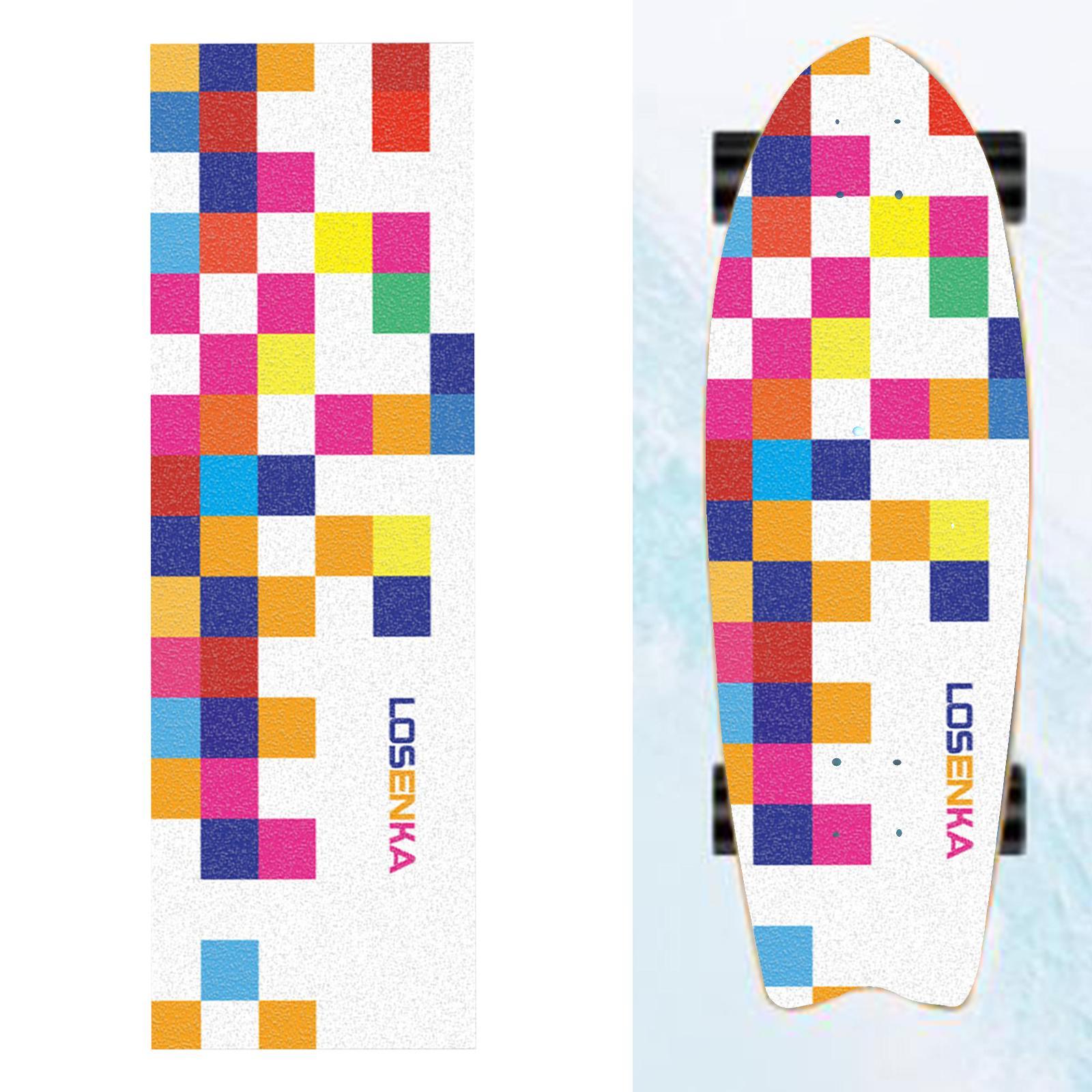 Skateboard Sandpaper Skate Board Scooter Longboard Tape Grip