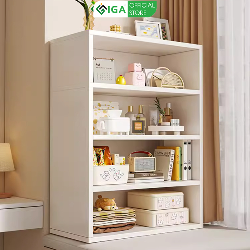 Kệ sách 3 4 5 tầng đa năng decor phòng cực xinh theo phong cách Hàn thương hiệu IGA - GA30
