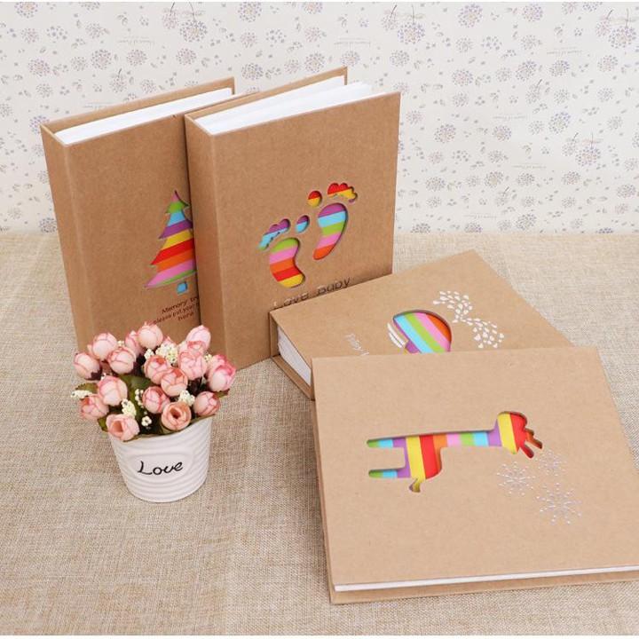 Album + 100 ảnh 9x13cm cán lụa