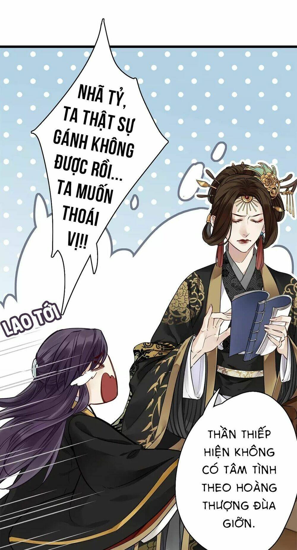 hôn quân thăng cấp ký chapter 3 35