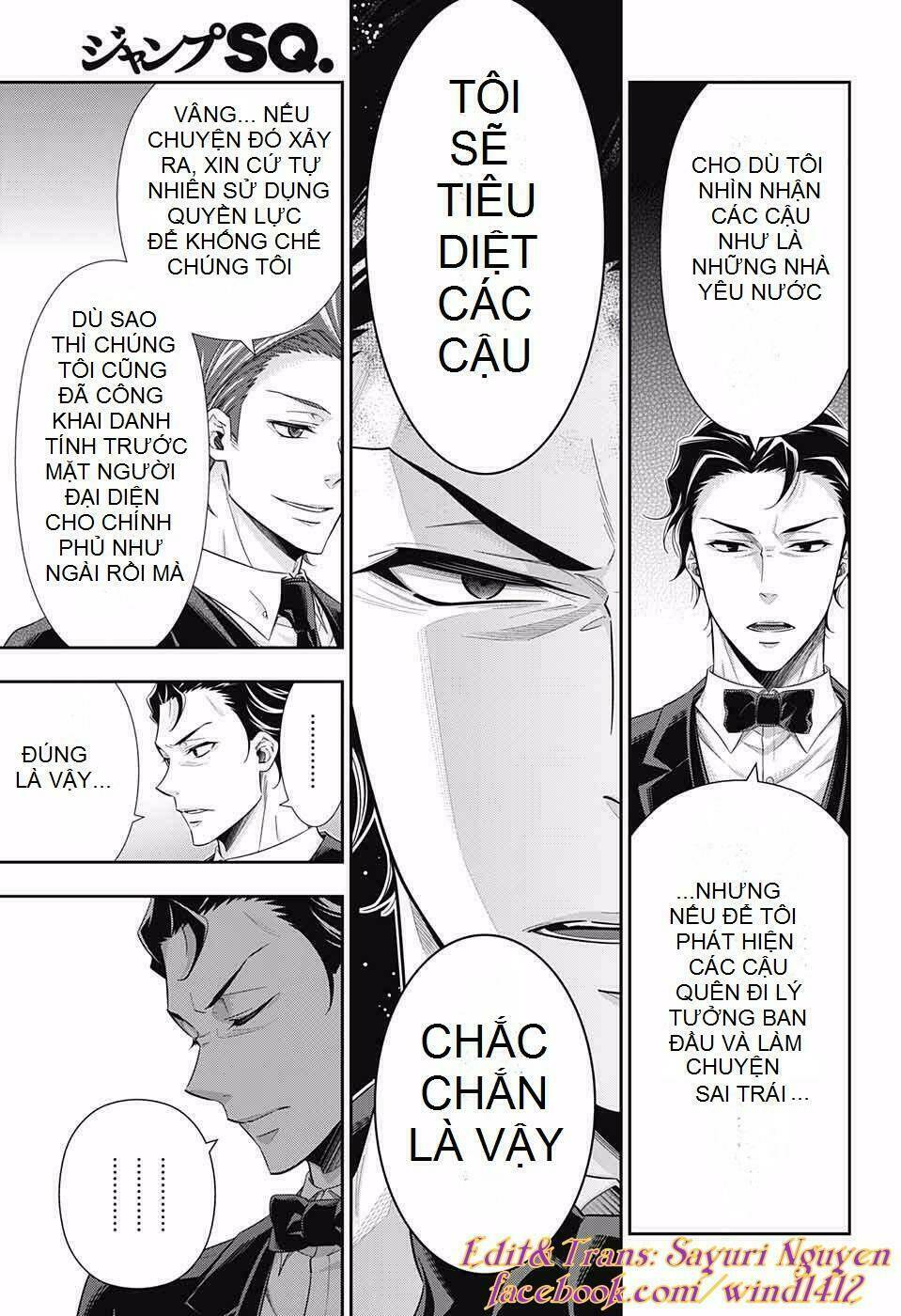 nhà ái quốc moriarty chapter 23 25
