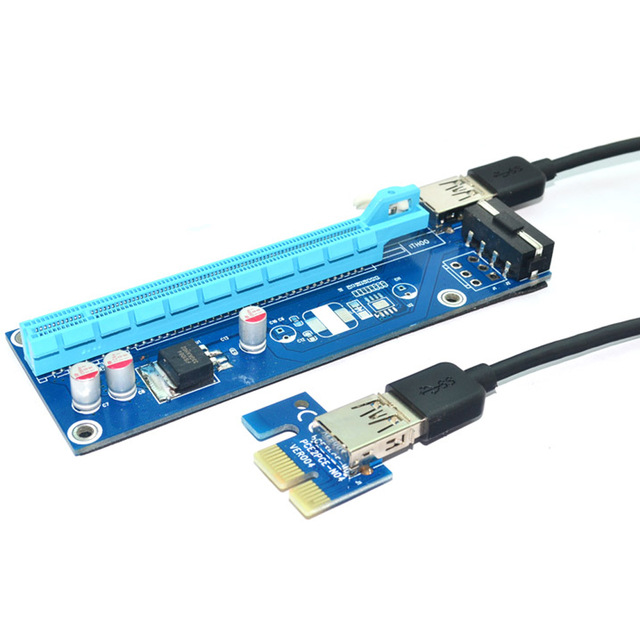 Card chuyển đổi PCI-E 1X sang PCI-E 16X