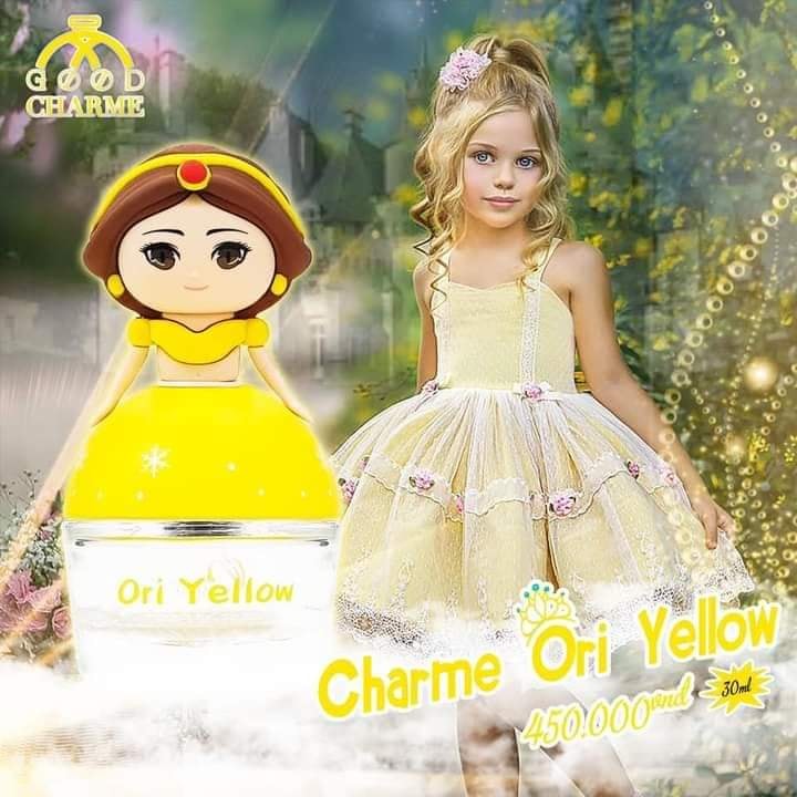 Nước Hoa Bé Gái Charme Ori Yellow 30ml