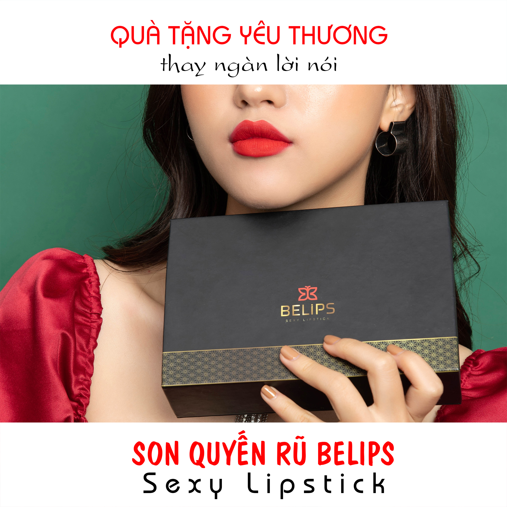 Set son Belips 5 thỏi - Bộ quà tặng yêu thương